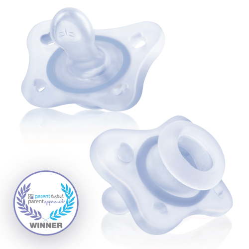 Chicco PhysioForma Mini Orthodontic Pacifier Blue 0-2m 2pk, New