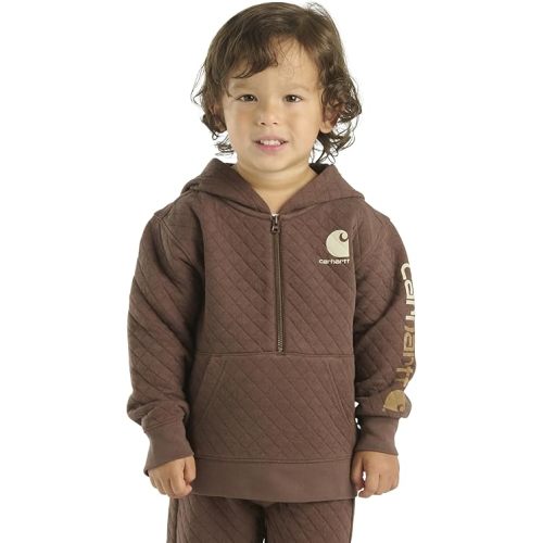 Carhartt Kid's CA6273 Long-Sleeve Half-Zip Sweatshirt - Boys