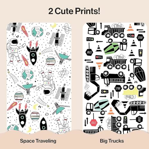 The Honest Company Clean Conscious Diapers for Delicate Skin | Up to 100% Leakproof | Hypoallergenic, Fragrance Free | Gender Neutral | Club Box, Size 4 (22-37 lbs), 54 Count (Prints May Vary)