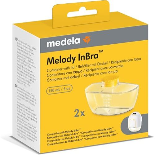 Medela Breast Milk Containers for Melody InBra Pump | 4oz | 2Ct