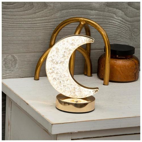 Crescent Moon Touch Lamp