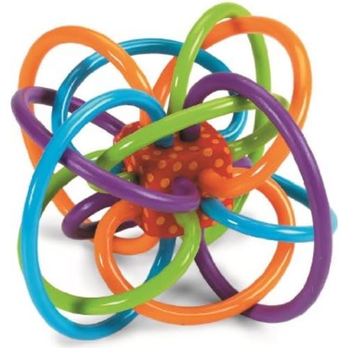 Manhattan Toy Winkel Rattle & Sensory Teether Toy - Original Winkel