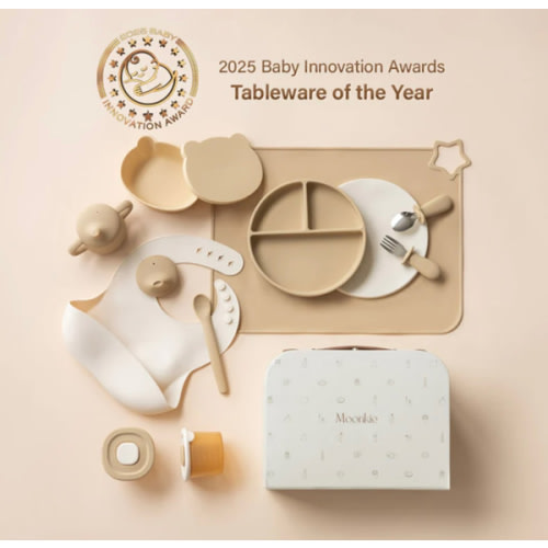 First Bites Gift Set (Croissant/Ivory)