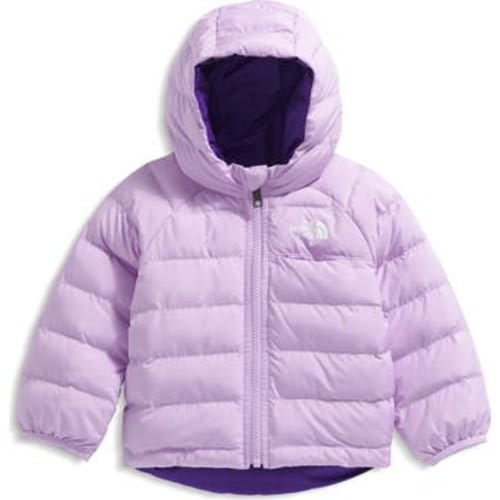 Kids' Perrito Reversible Water Repellent Hooded Jacket, 12-18M