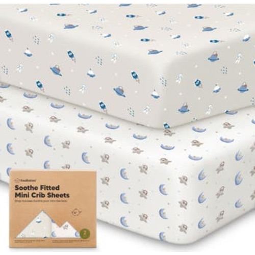 Soothe Fitted Mini Crib Sheet