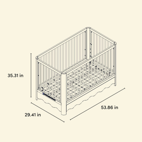 Storkcraft Casablanca Deluxe 5-In-1 Convertible Crib & Reviews | Wayfair