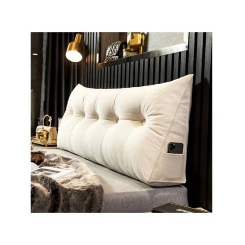 Luxury Wedge HeaderBoard Pillow | The Pillow Home | Backrest Reading Pillow