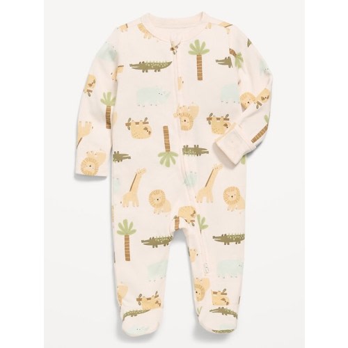 2-Way-Zip Sleep & Play Footed One-Piece for Baby | Old Navy