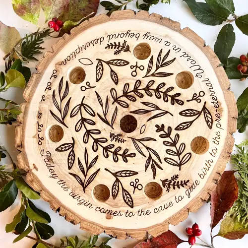 Orthodox Advent Wreath — Draw Near Designs