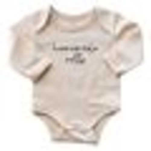 Homemade Rolls Long Sleeve Graphic Bodysuit | Natural - Natural / 0-3 months