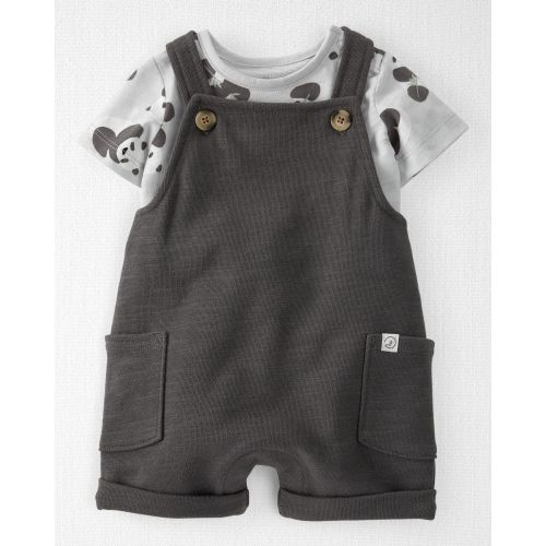 Baby 2-Piece Organic Cotton Shortall Set - Little Planet | Carter's