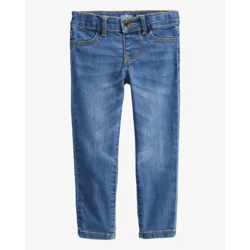 Baby Girl Medium Blue Wash Super Skinny-Leg Jeans - OshKosh B'gosh | Carter's