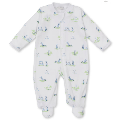Fairway Foursome Blue Zip Footie