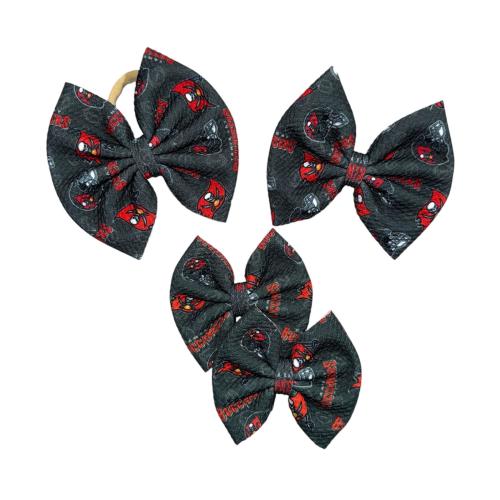 Tampa Bay Buccaneers Inspired - Bow on Nylon | Bow on Clip | Piggies | Newborn Bow | Baby Bow | Toddler Bow | Baby Headband | Bow Headband
