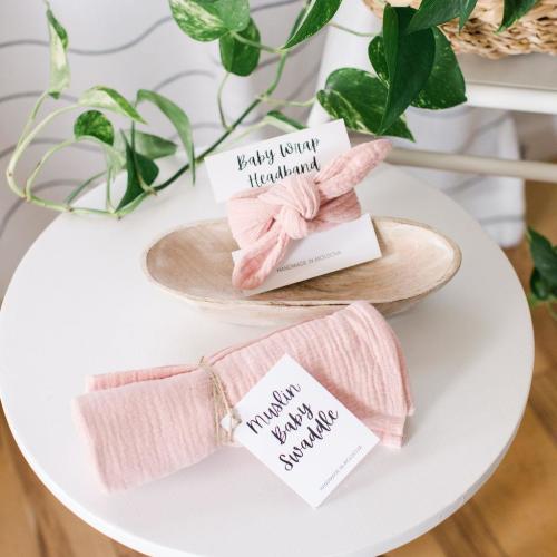 Muslin Baby Wrap Headband – New Creation VA
