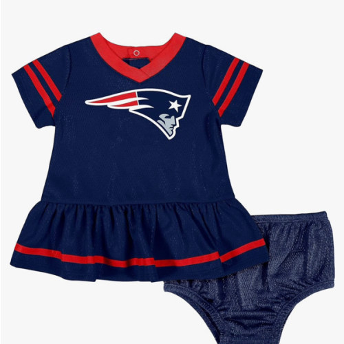 Gerber NFL Baby Girls Jersey Dress and Diaper Cover