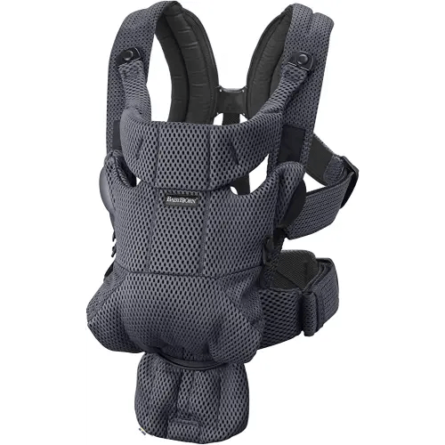 BabyBjörn Baby Carrier Free, 3D mesh, Anthracite