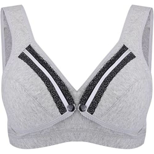 Nursing Bras for Breastfeeding Seamless Maternity Bra Sleep Bralette for Pregnancy XL (38-85)
