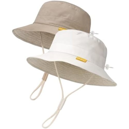 FURTALK Baby Toddler Sun Hat for Boy Girl Summer Bucket Hat Kids Sun Protection Beach Hat
