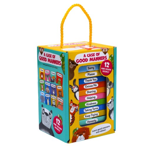 A Case of Good Manners 12 Board Books Collection Set - Ages 3+ - Boardbook