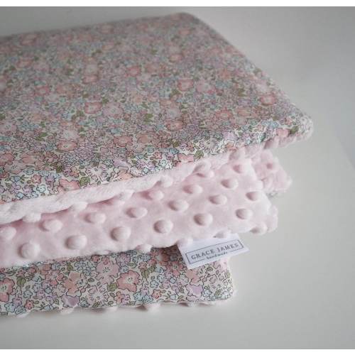 Michelle Pink Padded Liberty London Blanket