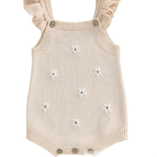 Dainty Flowers Sweater Onesie
