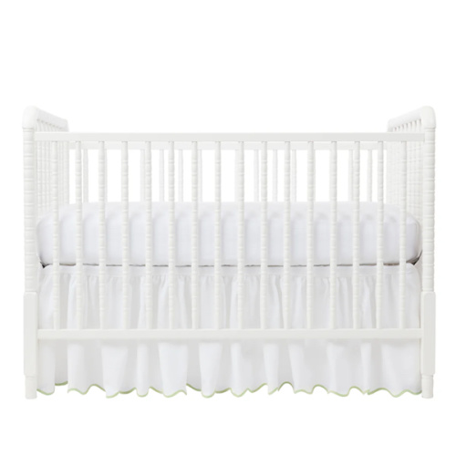 Thyme Pique Crib Skirt