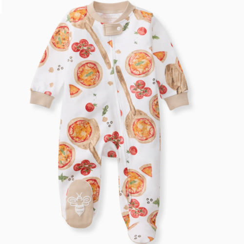 Brick Oven Pizza Organic Cotton Sleep & Play – Burt's Bees Baby