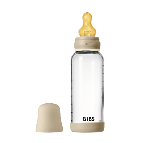 BIBS Glass Bottle Glow Set 8oz - Day and Night Feeding – Bibsworld store US