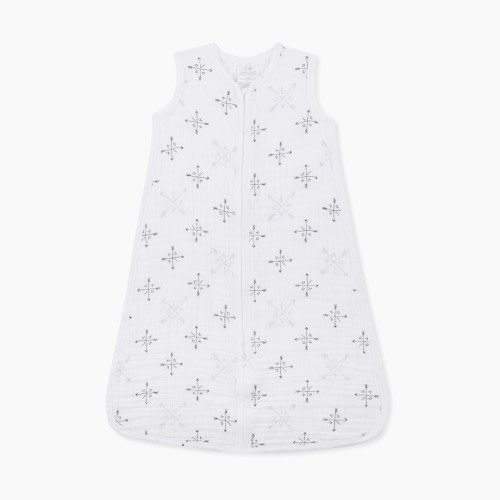 Aden + Anais Muslin Sleeping Bag - Lovestruck, 0-6 Months