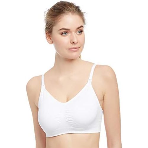 Motherhood Maternity Women’s Seamless Clip Down Nursing Bra Machine Washable Sizes S–3X Available in 1 & 2 Packs