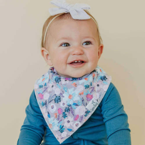 4 Pack Baby Bandana Bibs - Morgan