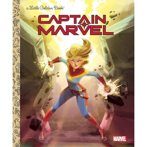 Captain Marvel Little Golden Book (Marvel) Hardcover – Picture Book, January 8, 2019