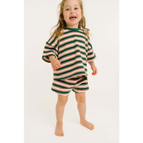 Forest Stripe Slouchy Set