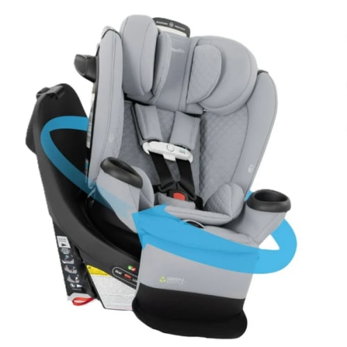 Evenflo Gold Revolve360 Extend All-in-One Rotational Car Seat with SensorSafe - Moonstone