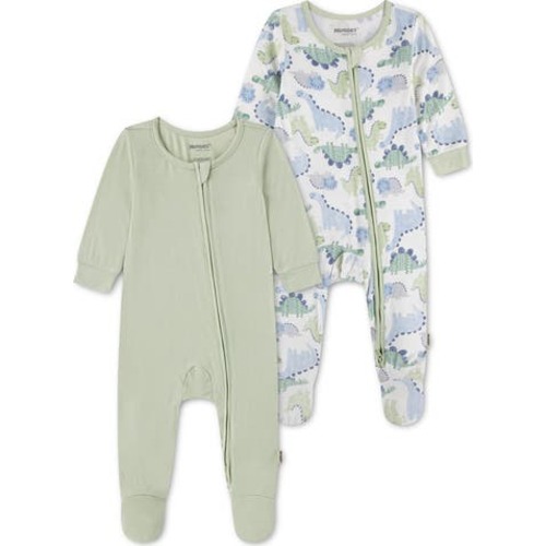 2-Pack Stretch Viscose Footies