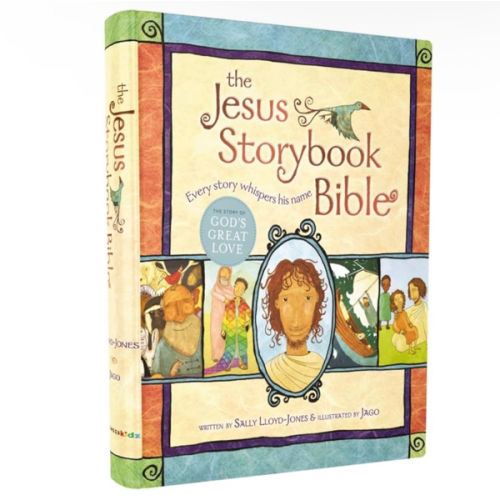 The Jesus Storybook Bible: Every Story Whispers His Name (Illustrated Bible Stories for Kids Ages 3–12 That Point Every Story Back to Jesus)