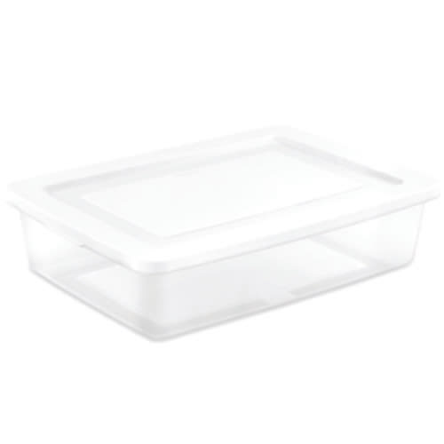 Sterilite® 28-Quart Clear Storage Tote