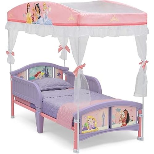Delta Children Canopy Toddler Bed, Disney Princess