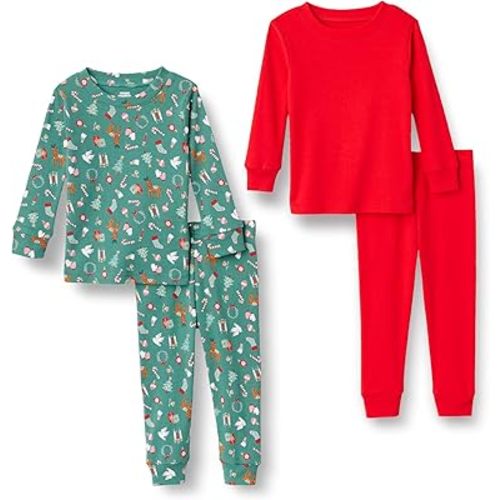Amazon Essentials x Sofia Grainge Matching Holiday Family Pajama Sets