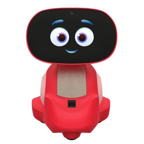 Miko 3: AI-Powered Smart Robot for Kids | STEAM Learning & Educational Robot | Interactive with Learning apps & Unlimited Games | Birthday Gift for Girls & Boys Aged 5-12| Red