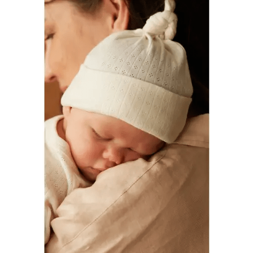 Nature Baby: Knotted Pointelle Hat