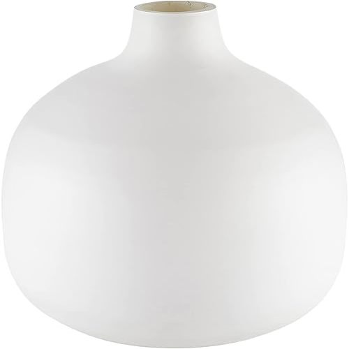 47th & Main Glass Decorative Vase, Bud, Matte White
