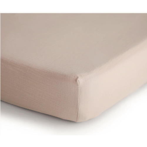 Mushie Extra Soft Muslin Crib Sheet – Babyletto