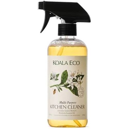 Koala Eco Multi-Purpose Kitchen Cleaner - with Australian Lemon Myrtle & Mandarin Essential Oil- 16 oz