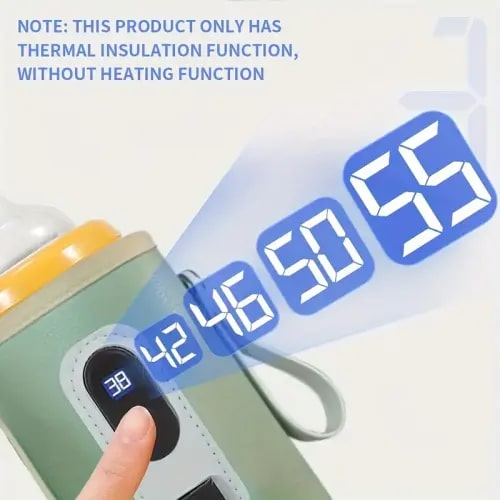 USB Powered Portable Bottle Warmer & Sterilizer with *, Type-C, Universal Fit for * Bottles, Compact Travel-*, *