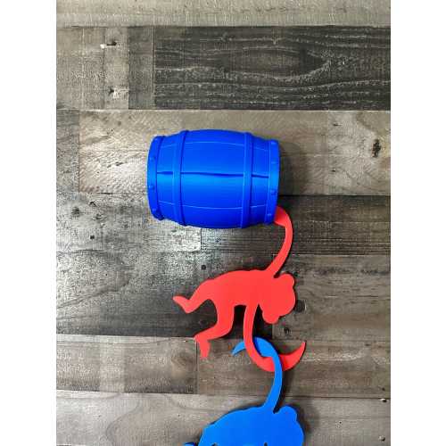 Barrel of monkeys decor, Nursery monkey Decor, Nursery wall, Toy Story Hanging Monkeys