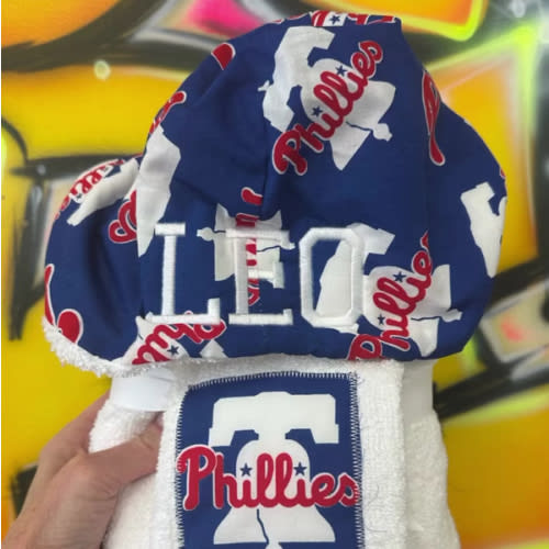 Eagles hooded name towel