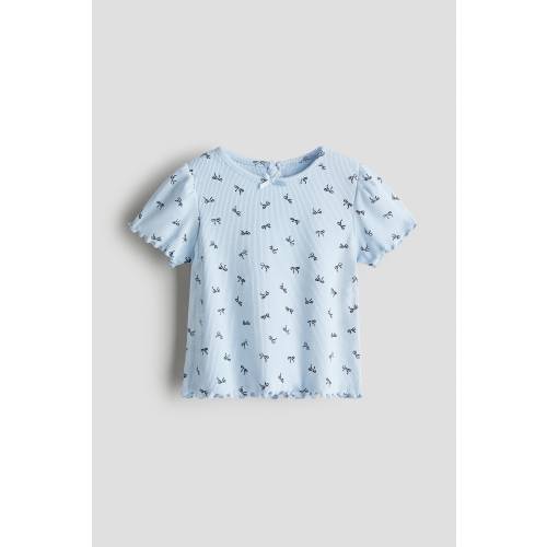 PRINTED COTTON TOP