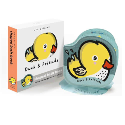 Duck & Friends: Watch me change color in water! (Wee Gallery Shaped Bath Books)